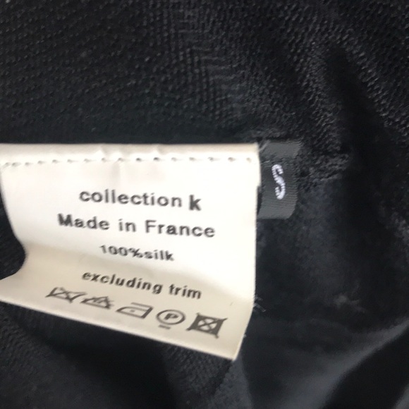 SHARON WAUCHOB COLLECTION K Silk Top with chains - Picture 5 of 8
